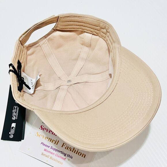 Versace Medusa Logo Men’s Hat Size 57 cm Beige Baseball Cap Adjustable NWT $350 - Picture 9 of 13